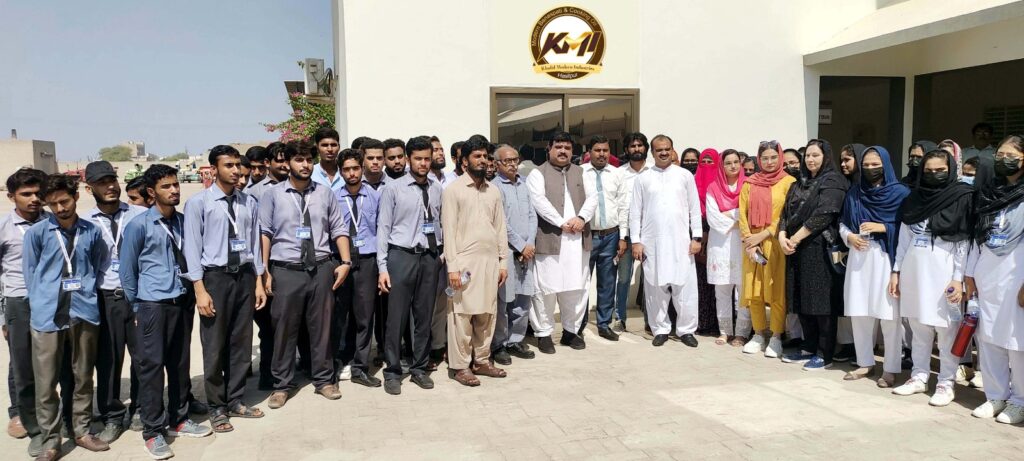 Group Photo Khalid Modern Industries Team and Allama Iqbal Science College Hasilpur